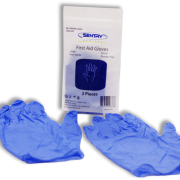 Sentry Nitrile Gloves Large 10pc pack