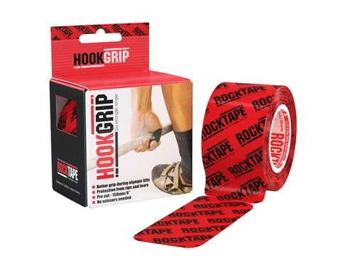 5m Hook Grip Red Logo Rock Tape 5m Hook Grip Red