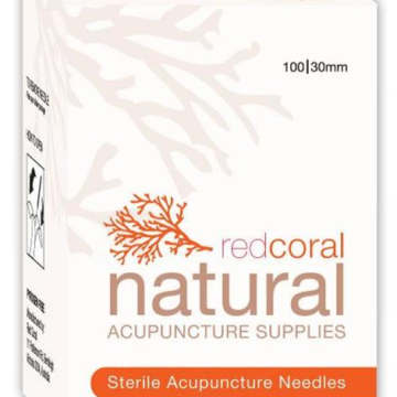 Red Coral Natural Acupuncture Needle
