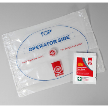 Resuscitation Face Shield with valve