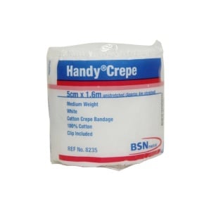 Handycrepe Medium Light Support Non-Adhesive Crepe Bandage