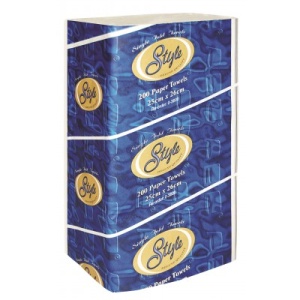 Style Singlefold Hand Towel 250 x 260mm