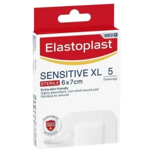 Elastoplast Sensitive Dressing XL 6 x 7cm Box of 5