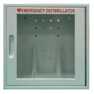 Wall cabinet for CU Medical SP-1 Defib