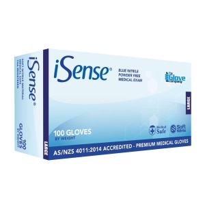 iSense Nitrile Disposable Gloves