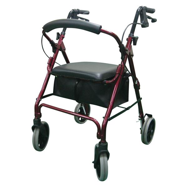 Days-V4206-Standard-Seat-Walker-with-Vinyl-Bag-22-Red-(MFI-V4206-22INCH)