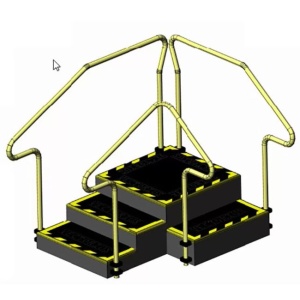 Training Stairs Corner Access+3