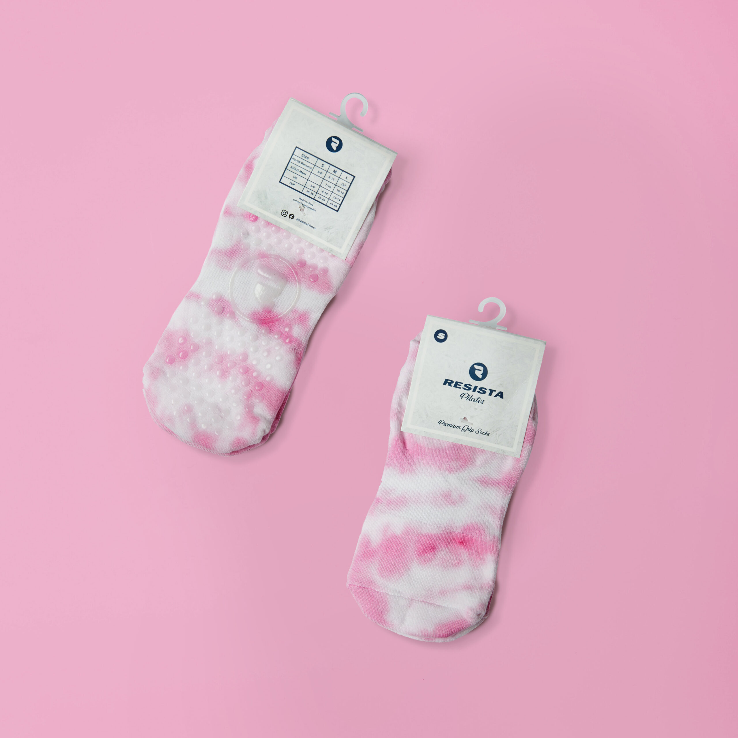 APE MEDICAL product photography_rose socks_B pink