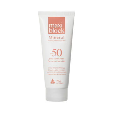 Maxiblock Mineral SPF50 Zinc Cream 75g Tube
