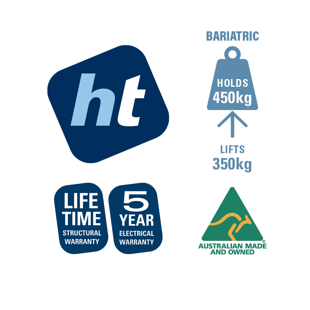 healthtec-HT-australian-made-lifetime-warranty-lift-capacity-safe-load-bariatric-tilt-450-350