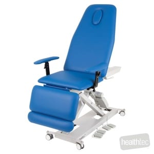 Healthtec SX Podiatry Chair with Electric Seat Tilt and Leg Rest