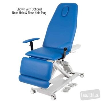 SX Podiatry Chair with Electric Seat Tilt and Leg Rest