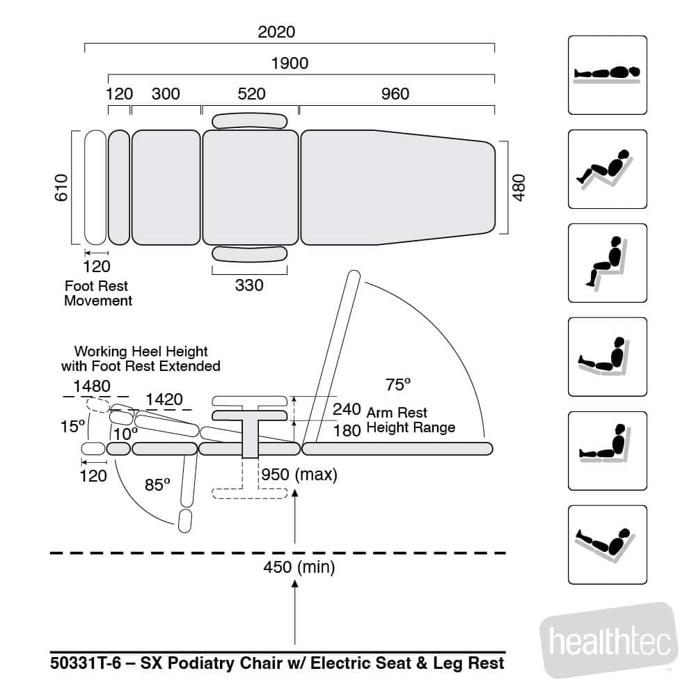 healthtec-50331-SX-podiatry-chair-with-seat-tilt-movement-positions-1