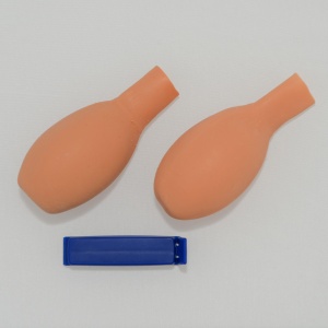 Cystocentesis Simulator Replacement Bladders (2) & Clip