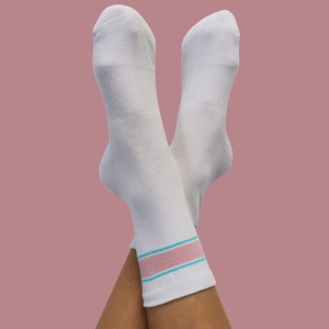 RESISTA Pilates Crew Grip Socks Calypso