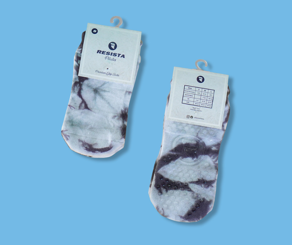 Resista Pilates Grip Socks Midnight