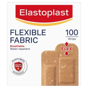 Elastoplast 46851 Flexible Fabric Strips Pk 100