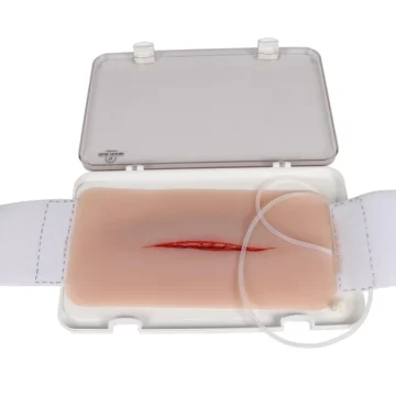 Wound Moulage Throat Cut