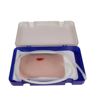 Wound Moulage Stab Groin, Wound Packing