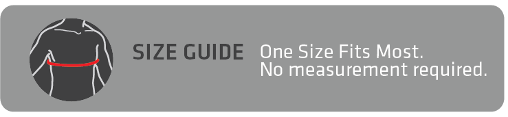 Adjustable Shoulder with V Stabiliser size guide 
