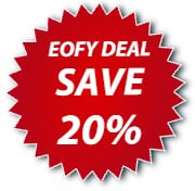 EOFY DEAL - Save 20%