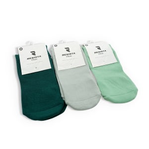 RESISTA Pilates Grip Socks 3 pack – Evergreen