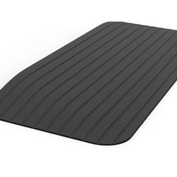 Rubber Wedge Ramp - Angled Sides