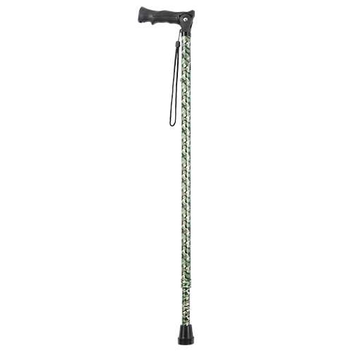 RGWS322-HYBRID-WALKING-STICK-POLE-GREEN-CAMO-OVERALL