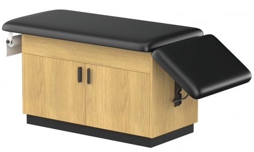 Space Saver Cabinet Style Treatment Table with Adjusting Legrest