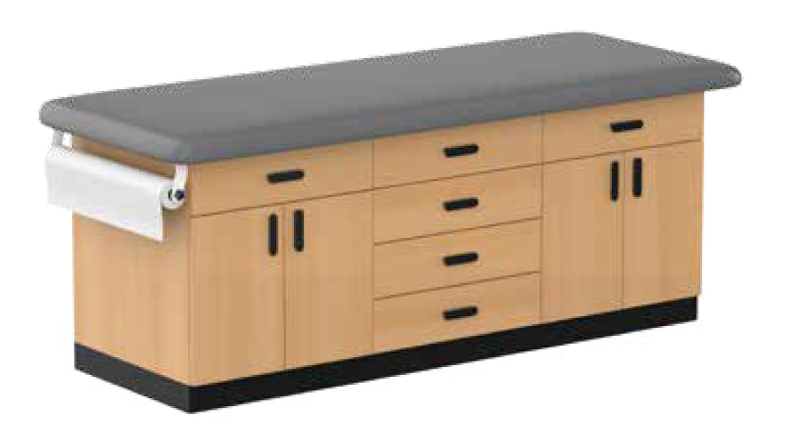 Titan Cabinet Treatment Table with 6 Drawers & 4 Doors