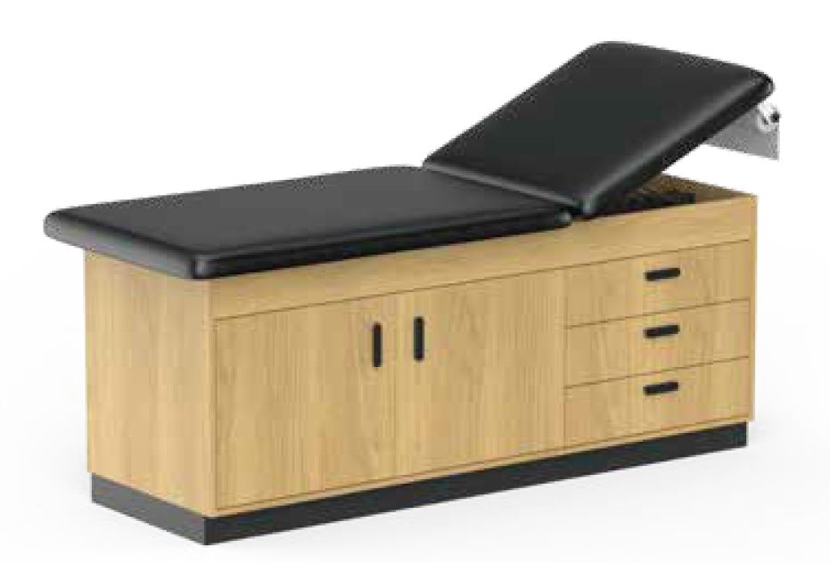 Titan Cabinet Treatment Table with 3 Drawers and 2 Doors