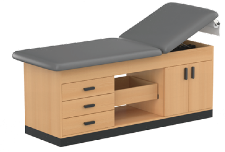 Titan Cabinet Treatment Table with 4 Drawers and 2 Doors