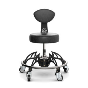 Titan Tattoo Stool Deluxe with Backrest