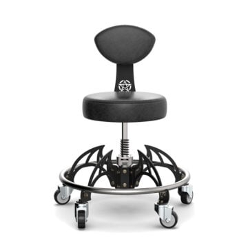Titan Tattoo Stool Deluxe with Backrest
