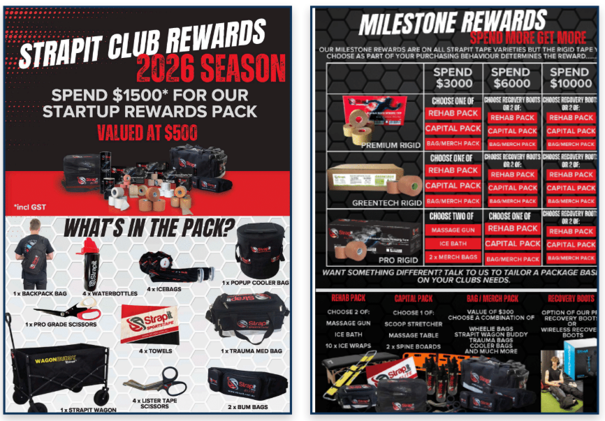 Strapit Club Rewards - 2026 Season: Manufacturers Rewards Pack