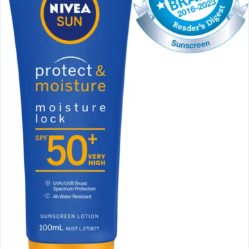 NIVEA SUN Protect & Moisture Lock SPF50+ Sunscreen Lotion