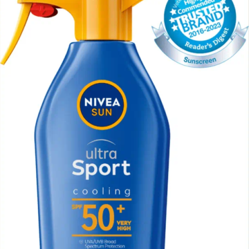 NIVEA SUN Ultra Sport Cooling Sunscreen Spray SPF50+
