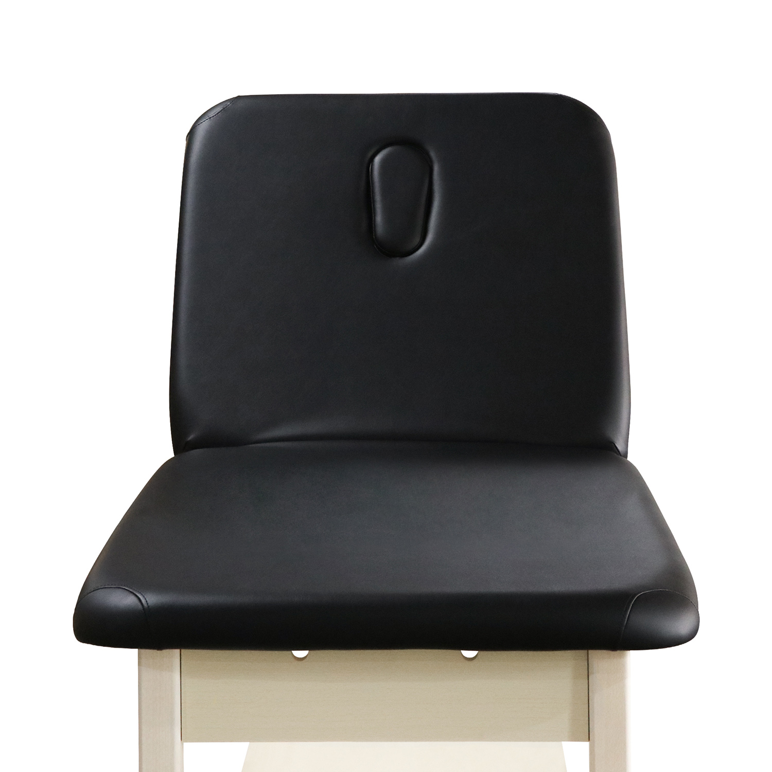 Titan Essence Fixed Height Table with Shelf and Facehole Titan Essence Fixed Height Table with Shelf and Facehole