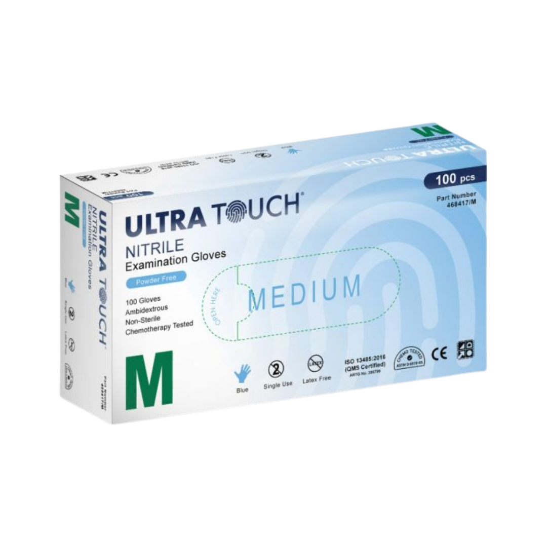Ultra-Touch-Examination-Nitrile-Blue-Powder-Free-Chemo-rated_1 Ultra Touch Examination Nitrile Blue Powder Free Gloves