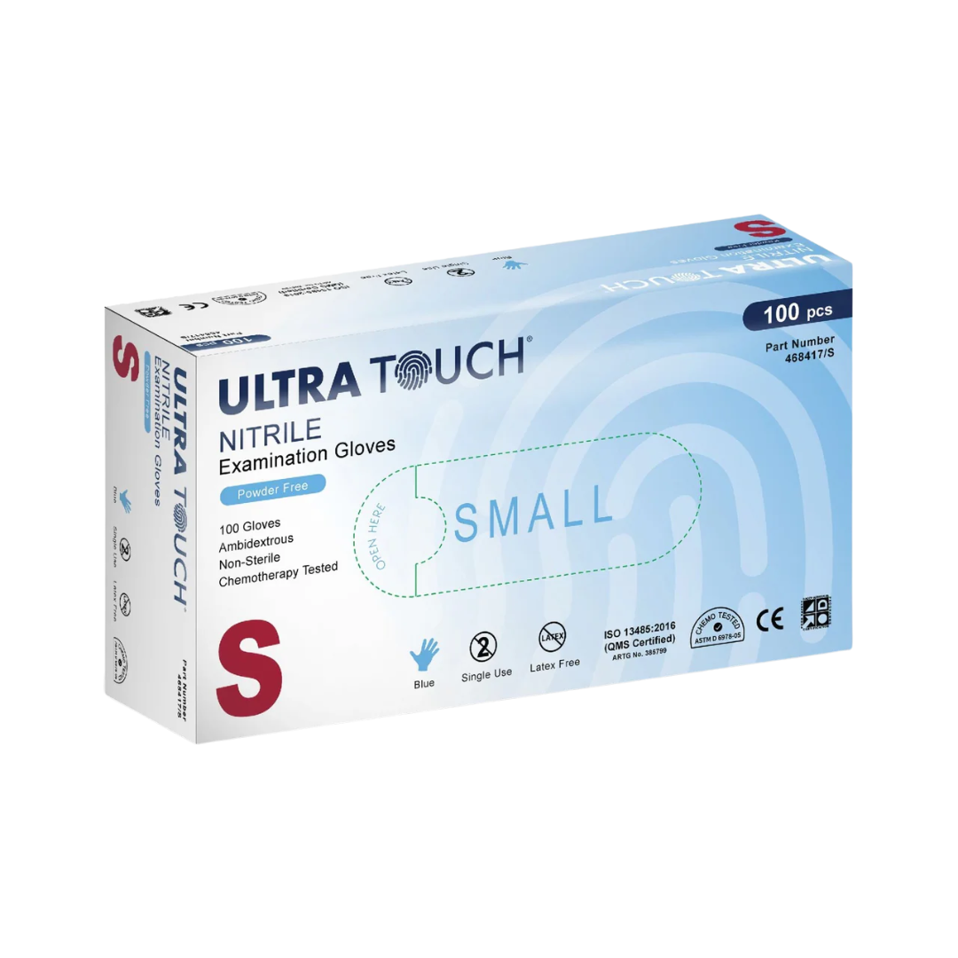 Ultra-Touch-Examination-Nitrile-Blue-Powder-Free-Chemo-rated_5 Ultra Touch Examination Nitrile Blue Powder Free Gloves