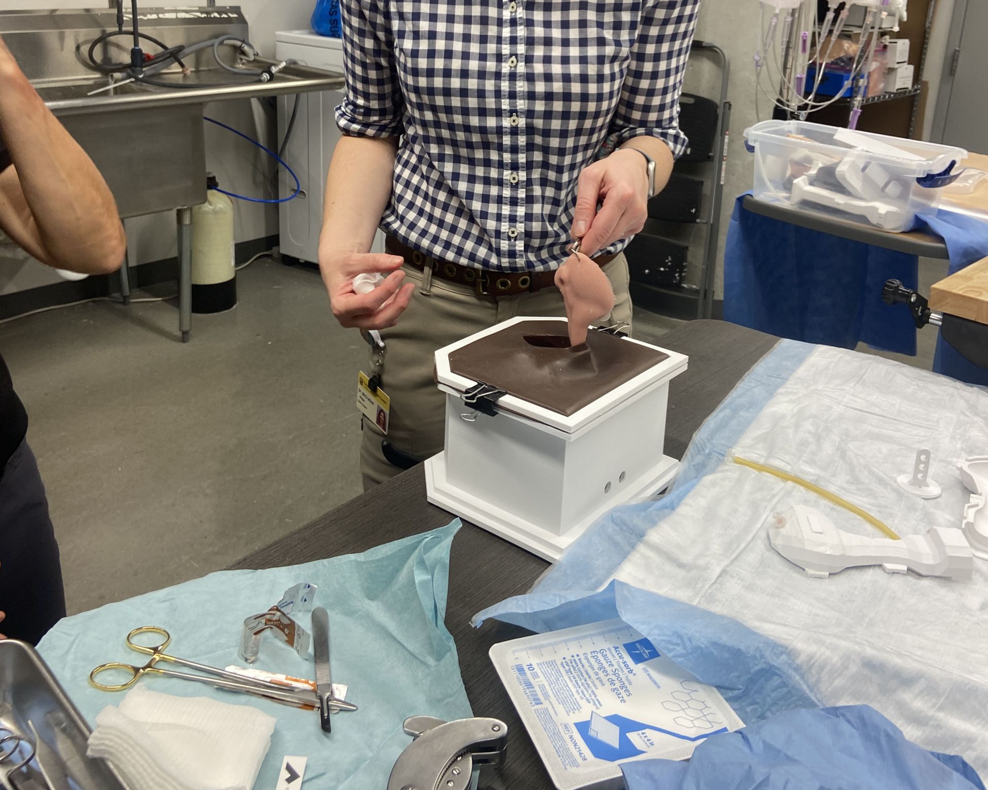 Equine Castration Surgical Simulator Equine Castration Surgical Simulator
