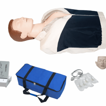 Half Body CPR Training Manikin (with CPR Feedback Monitor)