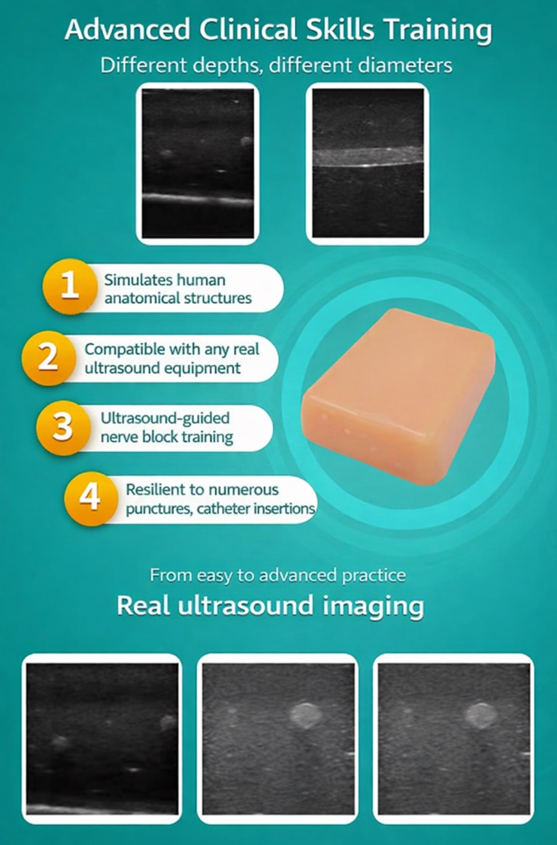 DS-40202 - Ultrasound-Guided Nerve Block Training Model Ultrasound-Guided Nerve Block Training Model