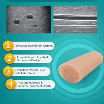 Ultrasound-Guided Puncture Model – Forearm Venipuncture Training