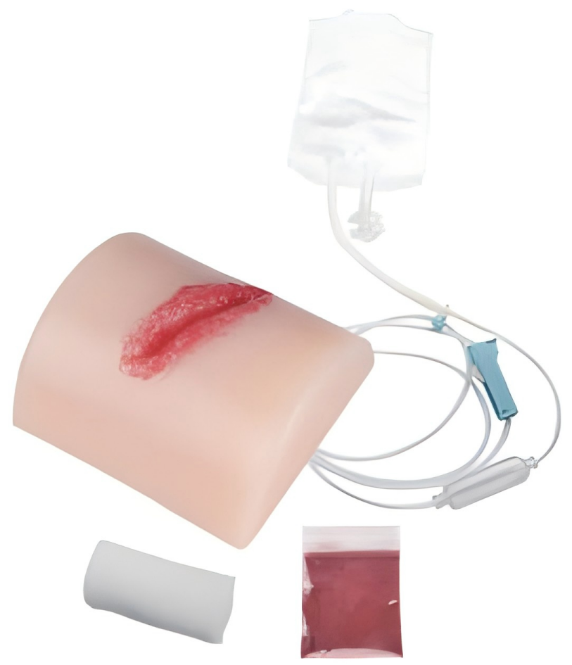 DS-40571 - Simple Silicone Material Laceration Open Wound Simple Silicone Material Laceration Open Wound