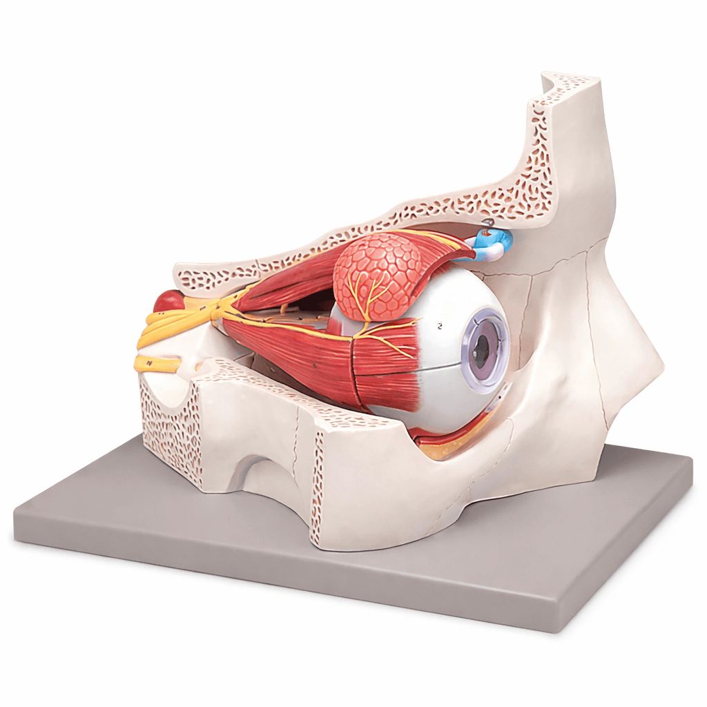 DS-50664 - Eye and Orbit Model (5× Enlarged), 11 Parts Eye and Orbit Model (5× Enlarged), 11 Parts