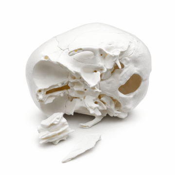 Life-Size Skull Model, 22 Parts