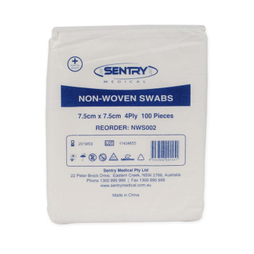 Non-Woven Swabs 4ply (100pc)