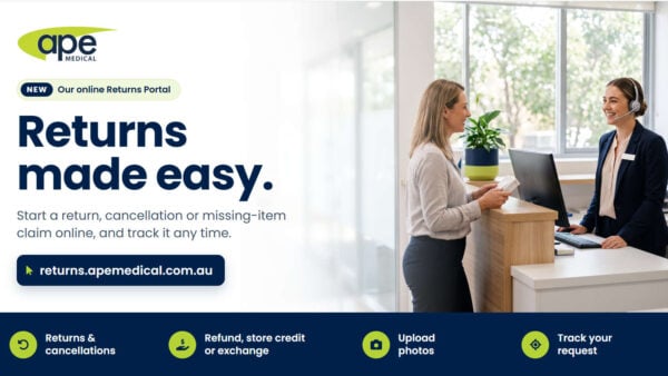 Returns made easy - Returns Portal returns.apemedical.com.au